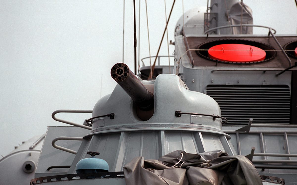 Naval gun drive system (AK630)