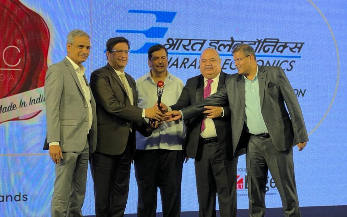 BEL wins ET Iconic Brand of India Award