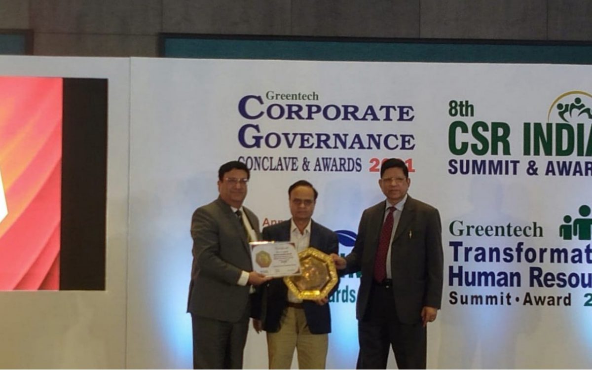 Dinesh Batra - Greentech Corporate Governance Professional of the Year Award20220108122951934