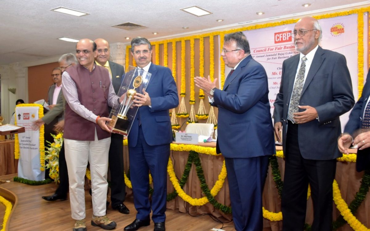 BEL wins Jamnalal Bajaj Fair Business Practices Award