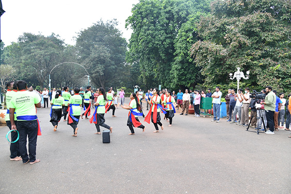 Street Play held at Lalbagh Botanical Garden(VAW 2022)