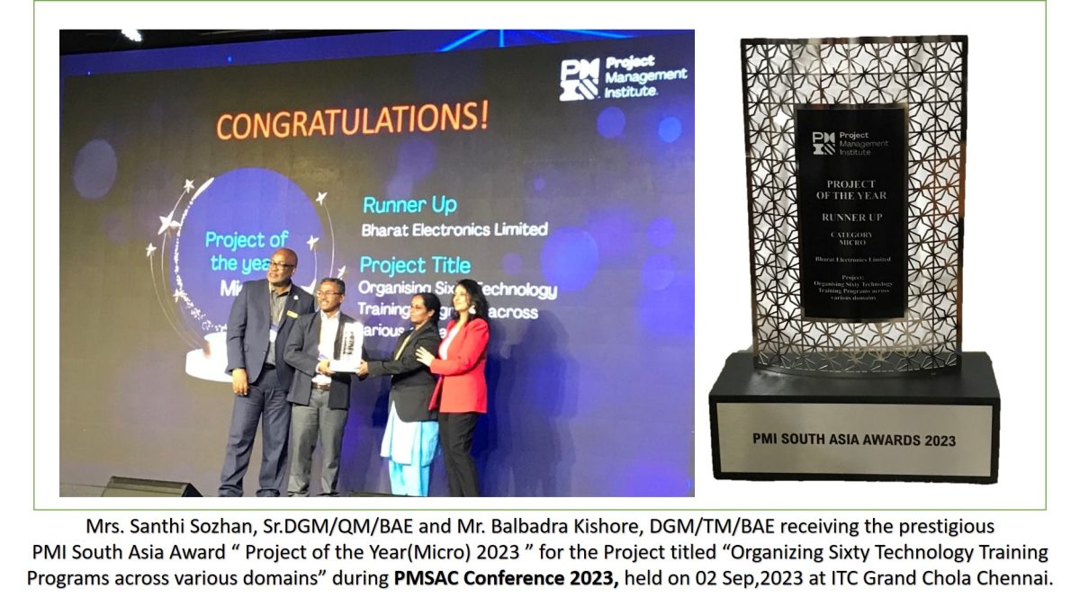 Award - PMI Award-BAE