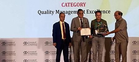 Greentech Award – BEL wins Greentech Award for “Excellence in Quality Management Systems”