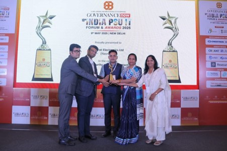 Governance Now Award – BEL wins Governance Now 10th PSU IT Award for “Cyber Security and Data Protection”.