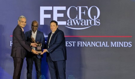 CFO Award – BEL chosen “Winner” in Financial Express CFO Awards, under Large Enterprises Segment (Manufacturing Sector).