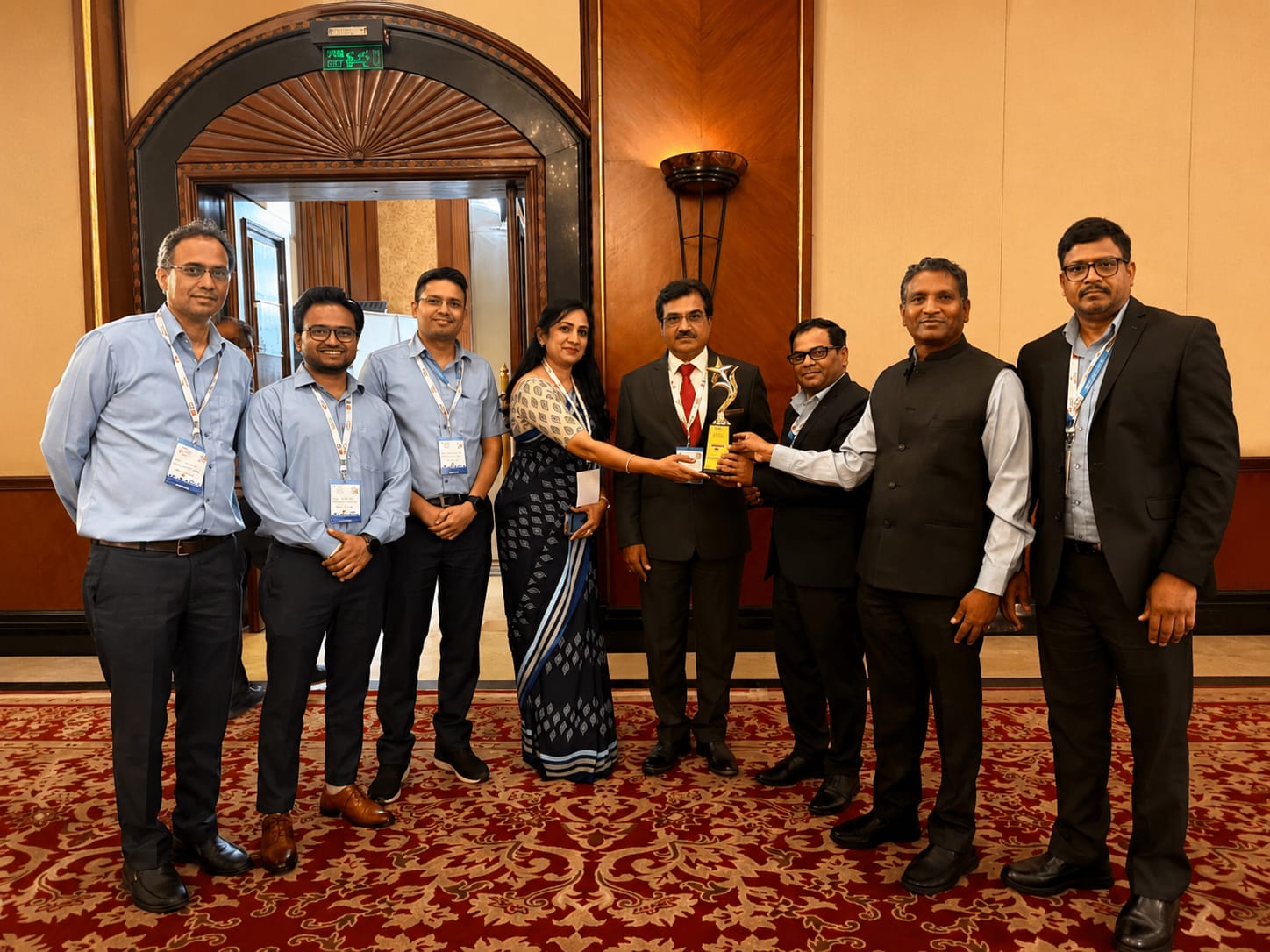 Shri Rajnish Sharma, Director (Bangalore Complex), BEL, was conferred the “Tech-Driven Production Innovation Award” at the 11th “Governance Now India PSU IT Awards”.