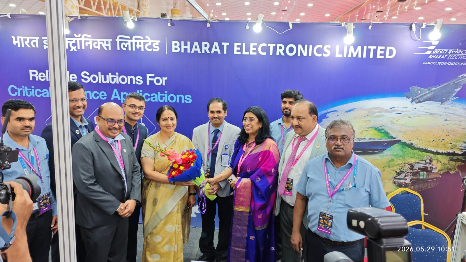 Bharat Electronics Limited (BEL) participated in the FKCCI's Global MSME Conclave 2026 held at Palace Grounds, Bengaluru, from May 29- 31, 2026.